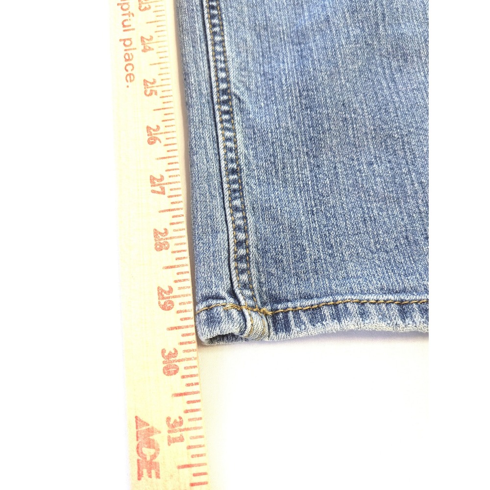 Aeropostale Bayla Skinny Jeans Womens 9/10 Short Medium Wsh Denim Low Rise 32x30 - Picture 5 of 5